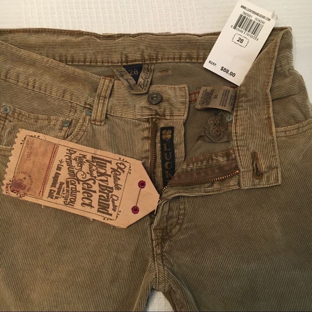 Lucky Brand corduroy jeans